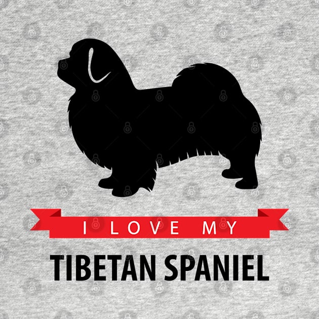 I Love My Tibetan Spaniel by millersye